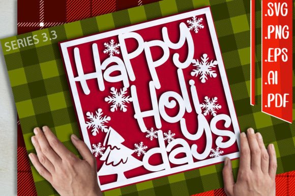 Christmas Card 3.3 - Svg Eps Ai Png Pdf
