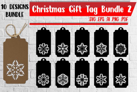 Christmas Gift Tags Bundle 2 - Graphics & Crafts