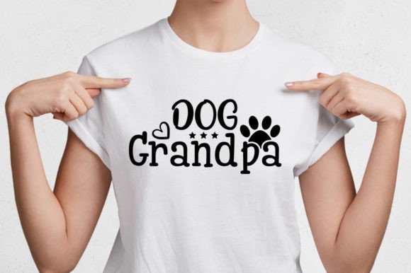 Dog Grandpa_Svg Vector Design