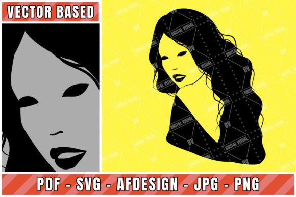 Gothic Girl - Version 6 - Vector