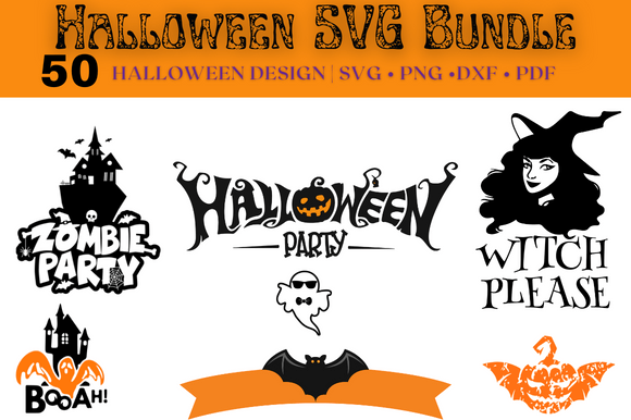 Halloween Bundle 50 Designs Vol 3