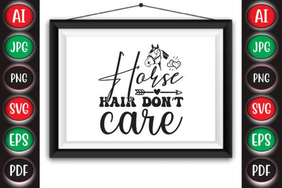 Horse Hair Don’t Care: Graphics for Crafts & Content