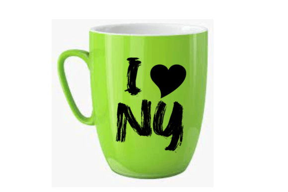 I Love NY SVG Design Graphics