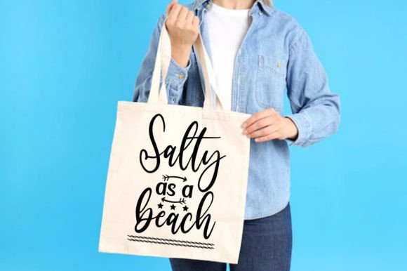 Salty As a Beach_Summer Beach Svg Vector Graphics