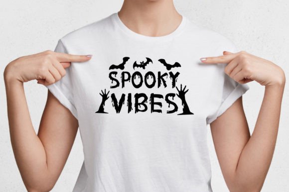 Spooky Vibes: Halloween Svg Vector Design